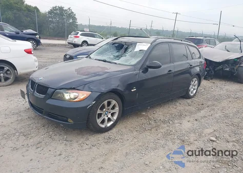 2007 BMW 328Xi z USA, uszkodzony, nr VIN WBAVT73547FV29193